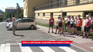 Běžci si užili desátý ročník Běhu míru Kladno-Lidice