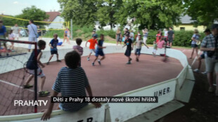 Děti z Prahy 18   dostaly nové školní hřiště