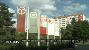 Praha 11 obnoví značení sloužící k lepší orientaci občanů