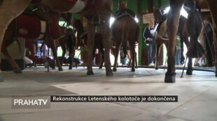 Rekonstrukce Letenského kolotoče je dokončena