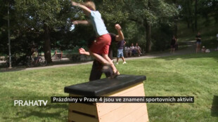 Prázdniny v Praze 4 jsou ve znamení sportovních aktivit