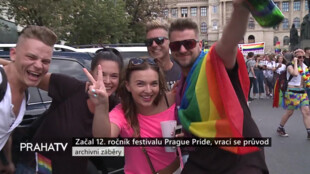 Začal 12. ročník festivalu Prague Pride, vrací se průvod