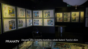 Zásadní dílo českého komiksu zdobí Galerii Tančící dům