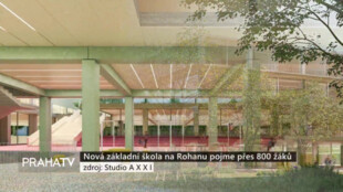 Nová základní škola na Rohanu pojme přes 800 žáků