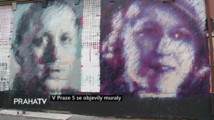 V Praze 5 se objevily muraly