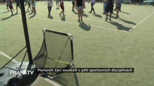 Plaňanští žáci soutěžili v pěti sportovních disciplínách
