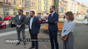 Praha 6 testuje zelené lampy