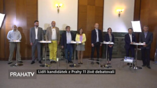 Lídři kandidátek z Prahy 11 živě debatovali