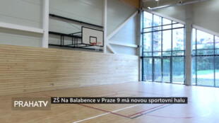 ZŠ Na Balabence v Praze 9 má novou sportovní halu