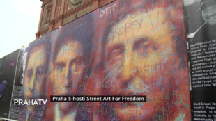 Praha 5 hostí Street Art For Freedom
