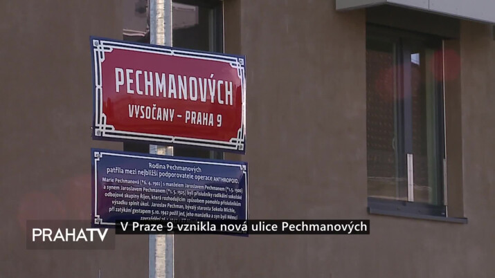 New Pechmanových Street created in Prague 9 Prague 9 |  News