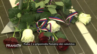 Praha 2 si připomněla Památný den sokolstva
