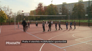Praha 4 otevřela multifunkční sportoviště