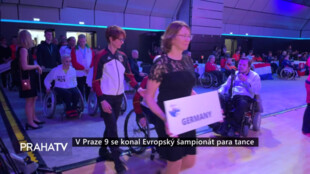 V Praze 9 se konal Evropský šampionát para tance