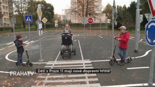 Děti v Praze 11 mají nové dopravní hřiště