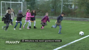 ZŠ Mikulova má nové sportovní hřiště