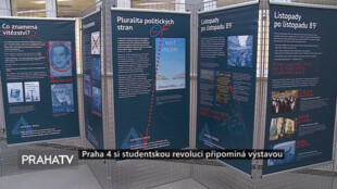 Praha 4 si studentskou revoluci připomněla výstavou