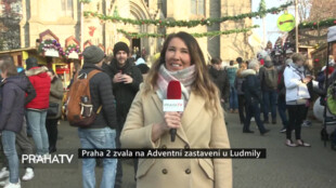 Praha 2 zvala na Adventní zastavení u Ludmily
