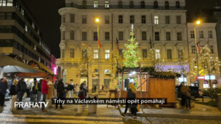 Trhy na Václavském náměstí opět pomáhají