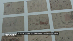 Praha 4 vystavuje obrazy dětí prožívajících válku