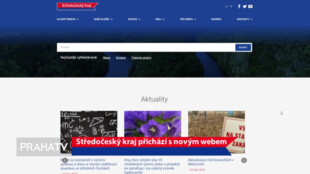 Středočeský kraj přichází s novým webem