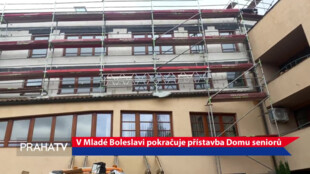 V Mladé Boleslavi pokračuje přístavba Domu seniorů