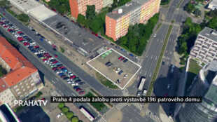 Praha 4 podala žalobu proti výstavbě 19patrového domu