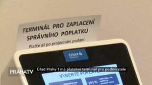 Úřad Prahy 1 má platební terminál pro podnikatele