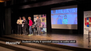 Studenti z Prahy 8 zpovídali seniory ze svého okolí