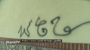 Praha 2 znovu vyráží do boje s graffiti