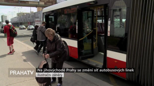 Na jihovýchodě Prahy se změnila síť autobusových linek