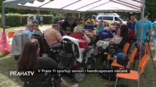 V Praze 11 sportují senioři i handicapovaní občané