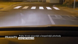 Praha 14 má výraznější a bezpečnější přechody