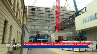 V nemocnici v Benešově proběhla instalace koridoru