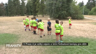 V Praze 4 je velký zájem o letní fotbalové kempy pro děti