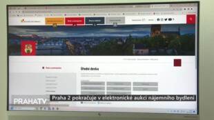 Praha 2 pokračuje v elektronické aukci nájemního bydlení