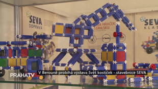 V Berouně probíhá výstava Svět kostiček - stavebnice SEVA