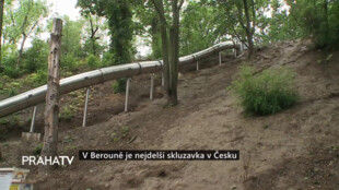 V Berouně je nejdelší skluzavka v Česku