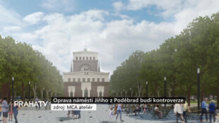 Oprava náměstí Jiřího z Poděbrad budí kontroverze