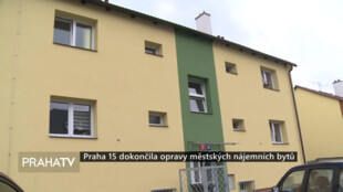 Praha 15 dokončila opravy městských nájemních bytů