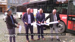 Litoměřice a Prahu propojí nová autobusová linka 413