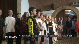Vedení Prahy 6 pozvalo do metropole 70 ukrajinských dětí