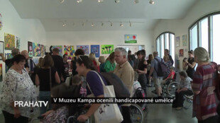 V Muzeu Kampa ocenili handicapované umělce