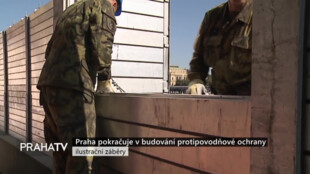 Praha pokračuje v budování protipovodňové ochrany