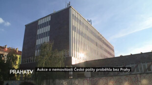 Aukce o nemovitosti České pošty proběhla bez Prahy