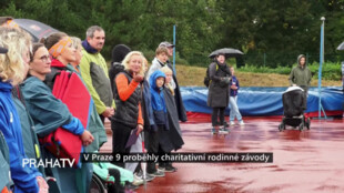 V Praze 9 proběhly charitativní rodinné závody