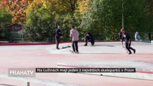 Na Lužinách mají jeden z největších skateparků v Praze