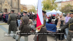 Na náměstí Míru se uskutečnil Den válečných veteránů