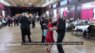 V Kulturním domě Barikádníků proběhl seniorský ples