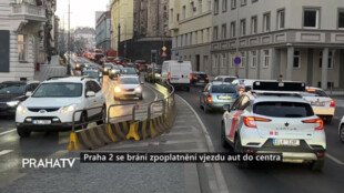 Praha 2 se brání zpoplatnění vjezdu aut do centra